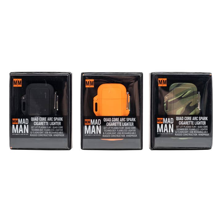 Mad Man - Wholesale Lighter - Quad-Core Arc Spark Lighter7