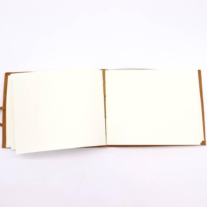 Ancient Wisdom - Wholesale Notebook - Leather Sketchbook Golden Tree (18x23cm)3