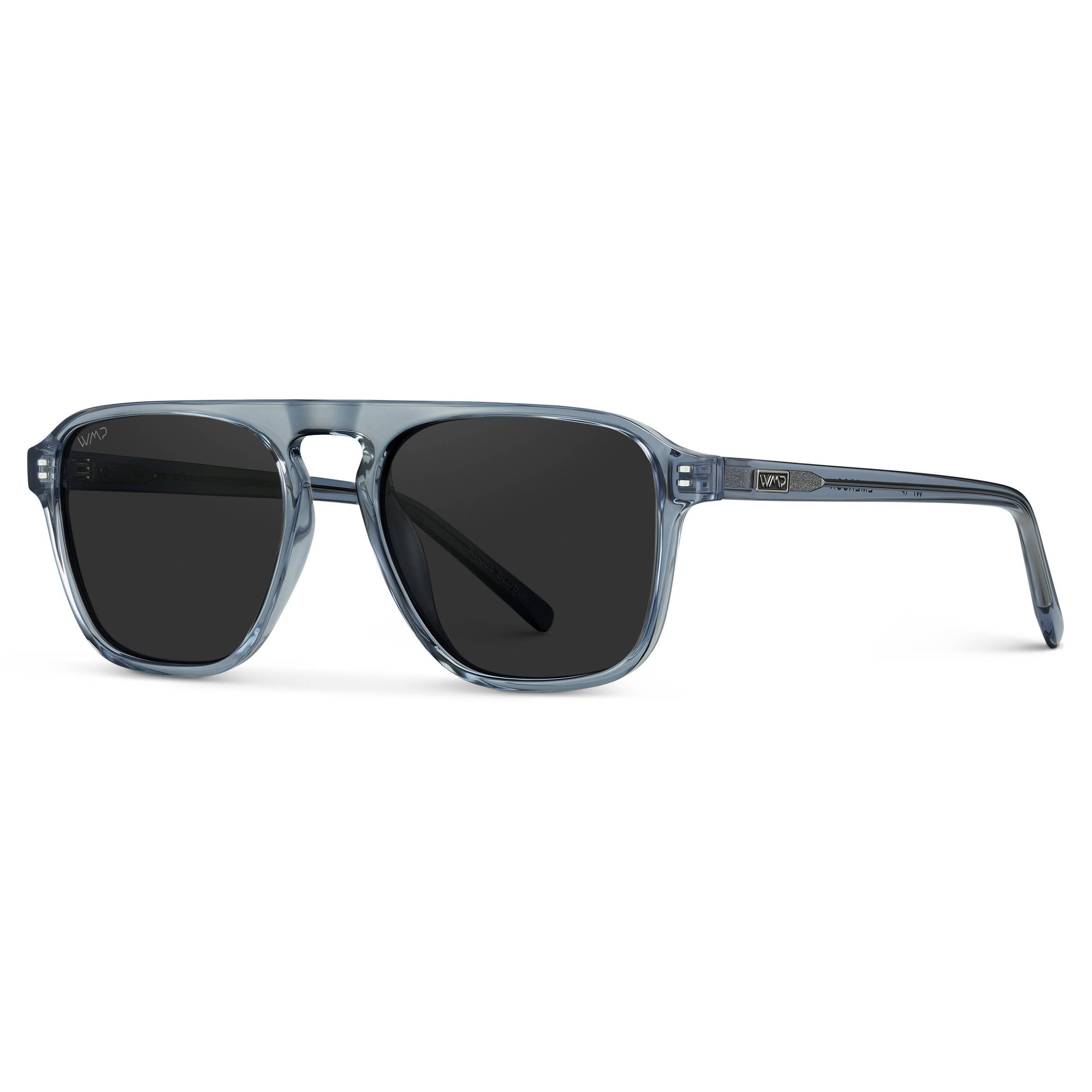 WMP Eyewear – wholesale Sunglasses – Unisex – Emerson - Unisex Polarized Retro Aviator3