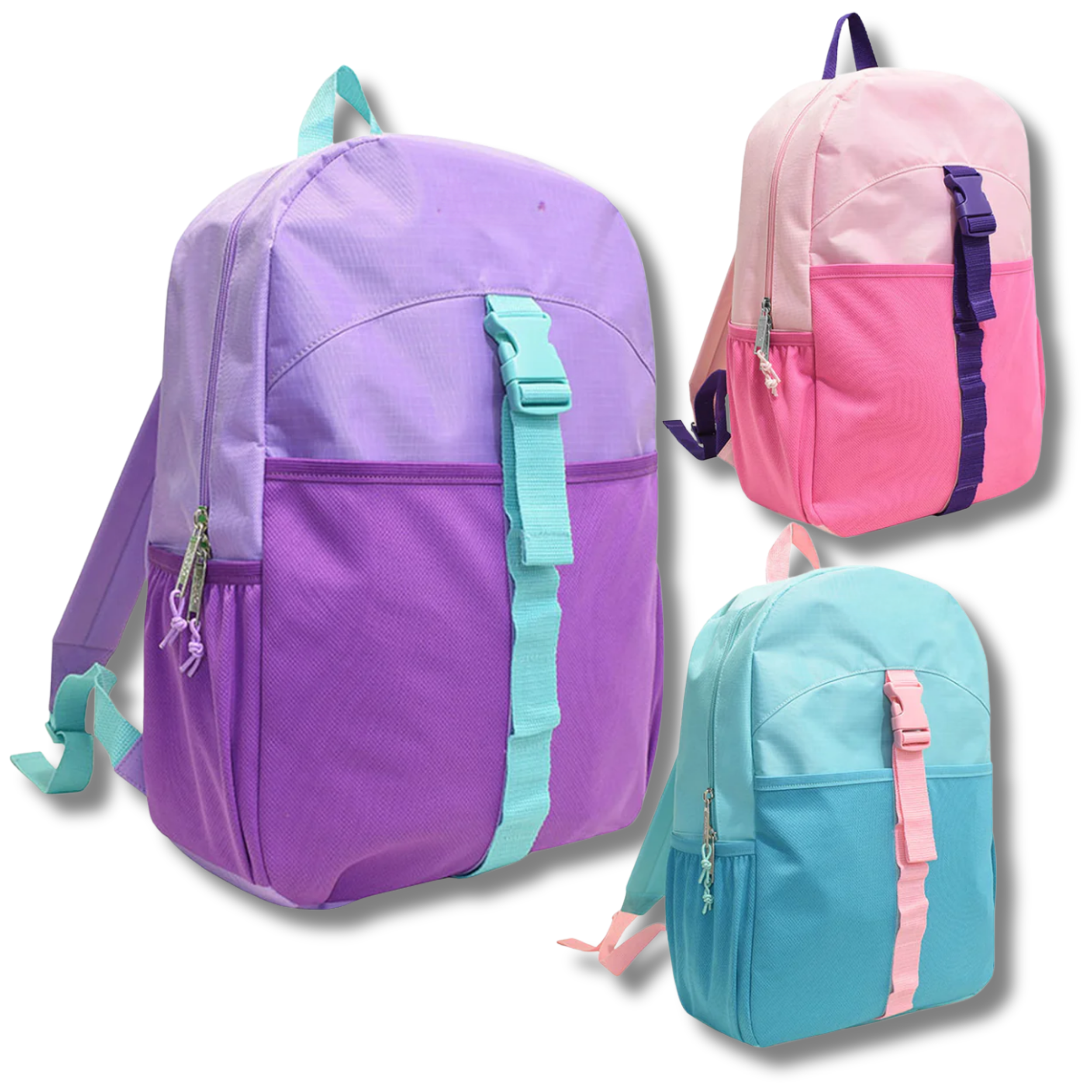 JSBlueRidge Toys – wholesale Backpack – Child – 17" Rainbow Backpacks For Back To School Kids0