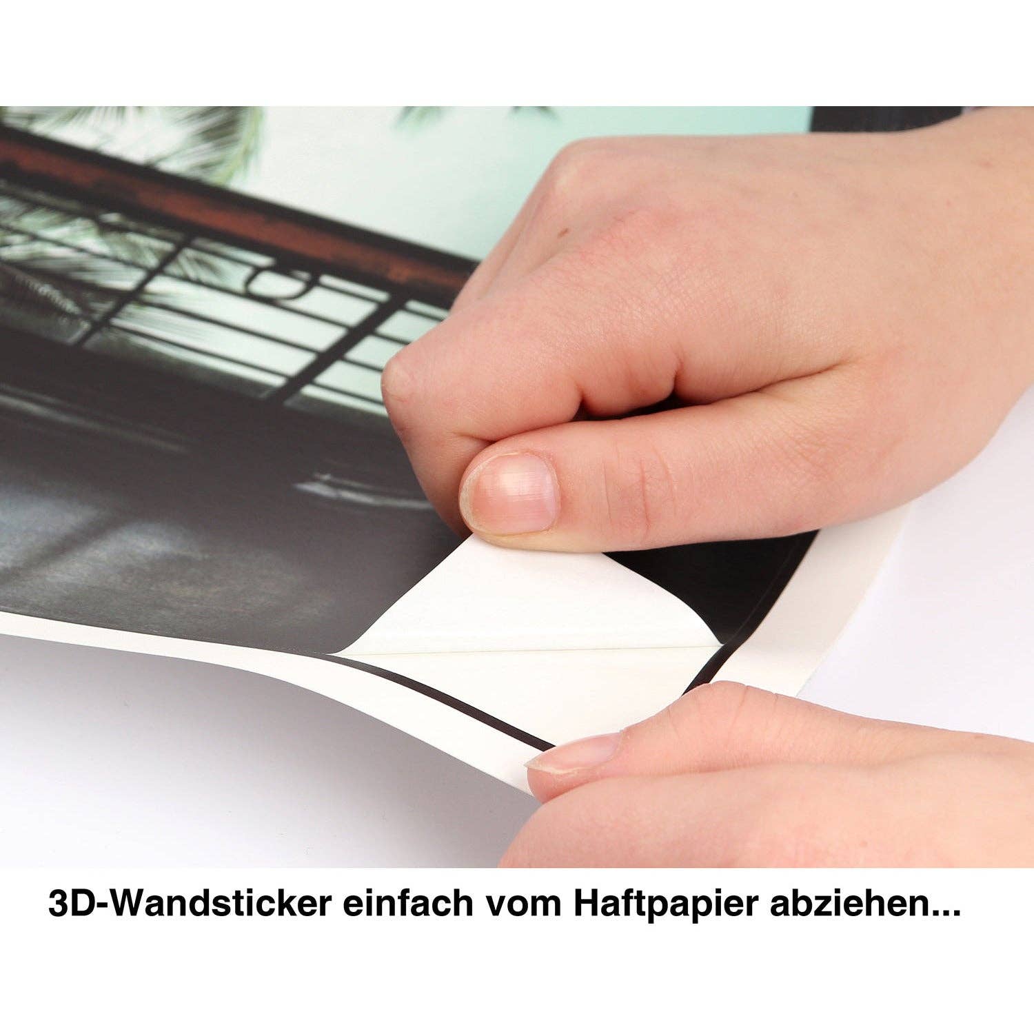 Queence – wholesale Väggdekor - Barn och baby – 3D väggdekal - Guro2