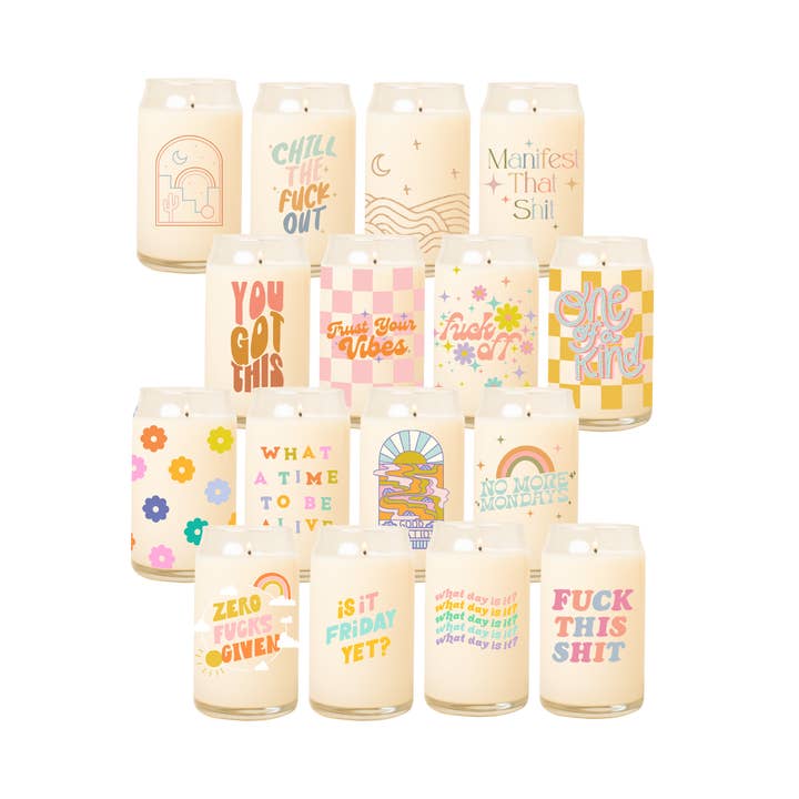 Talking Out of Turn - Wholesale Jar/Filled Candle - Candle Can Glass - Toot Sayings13