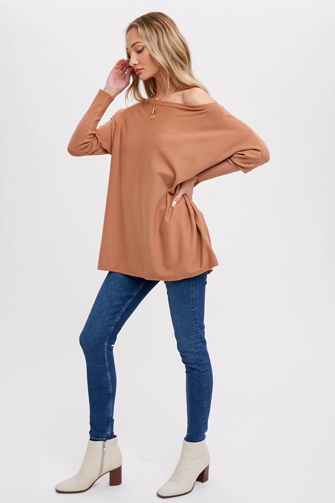 Bluivy - Wholesale Tunic - Women's - FLOWY BOATNECK DOLMAN TUNIC - ST. PATRICK'S DAY51