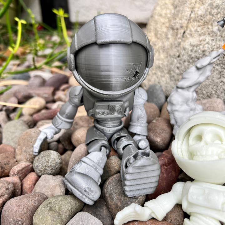 NumanPrints – Engroshandel Fidget - Børn – Articuleret fleksibelt astronaut-skelet fidget legetøj3