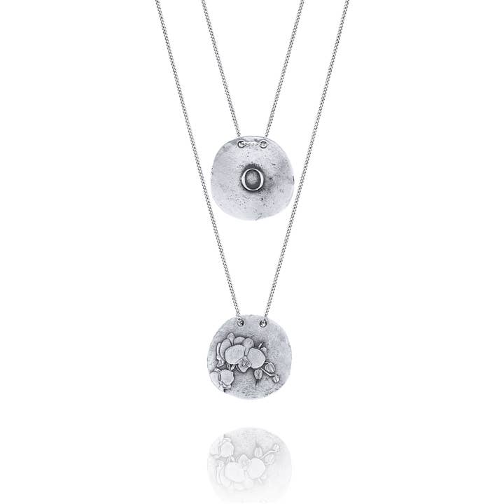 The Silver Orchid for wholesale by Sopro Jewellery