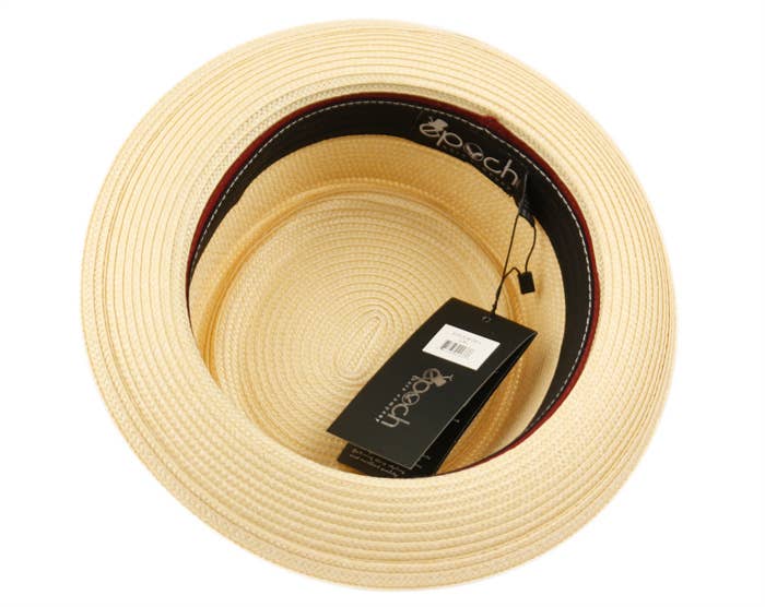 Epoch hats - Wholesale Fedora - Unisex - Poly Braid Pork Pie Hats Derby Fedora Upturn Brim Hat7