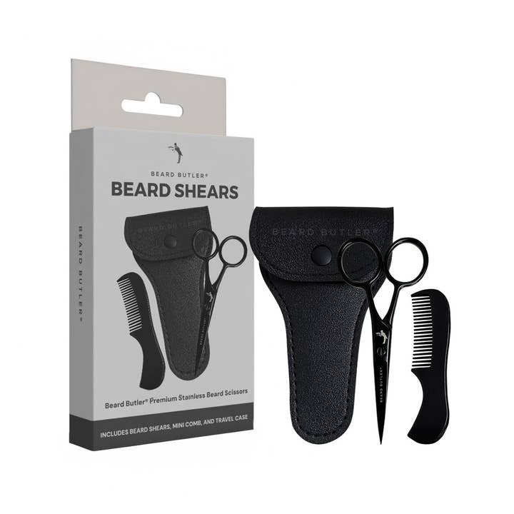 Beard Butler® Beard and Mustache Scissor Set for wholesale by Beard Butler®