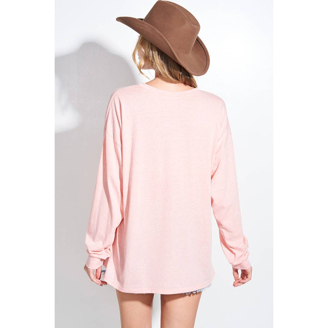 Phil Love - Wholesale Graphic Sweatshirt - Women's - Game day print tri blend oversized Sweatshirt 5