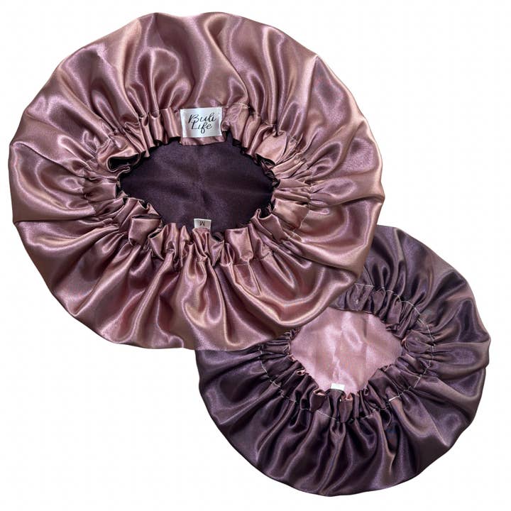 Bonnet réversible moka et marron pour la vente par Buli Life