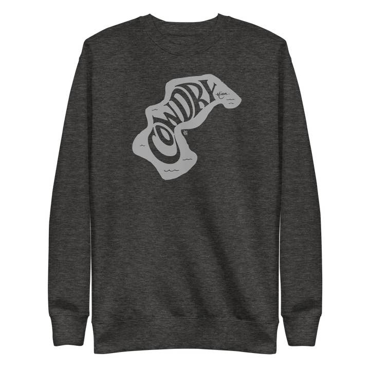 Lake Cowdry Sweatshirt for wholesale by Lakes Supply Co.