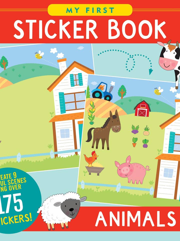 My First Sticker Book -- Animals for wholesale by Peter Pauper Press