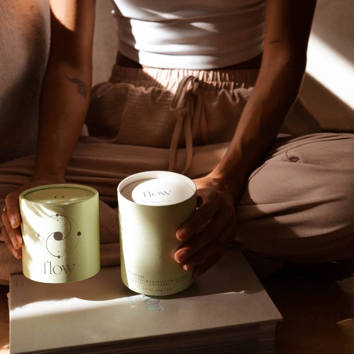 shō-moon - Wholesale Jar/Filled Candle - Flow Meditation Candle pure essential oils2