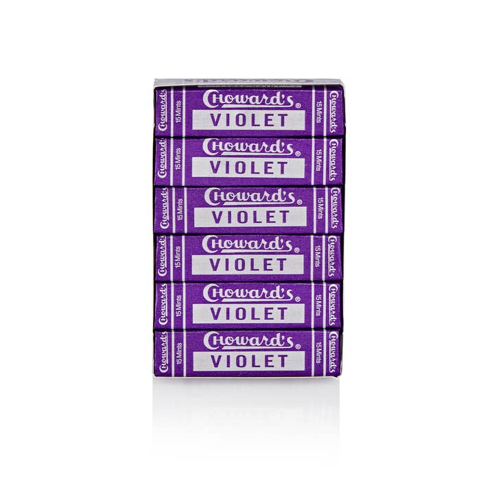 C. Howard Company, Inc. - Wholesale Mints - Choward's Violet mint 6 pack multi pack3