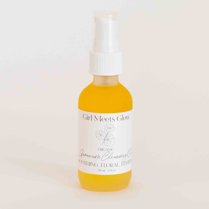Geranium Cleansing Oil for wholesale by Girl Meets Glow