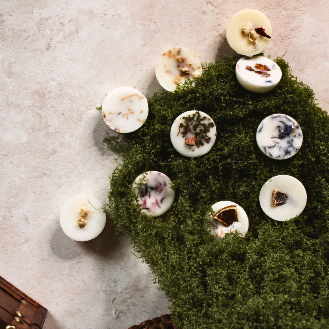 Amber Hue Candles – wholesale Wax melt – Pick your own botanical wax melts 11