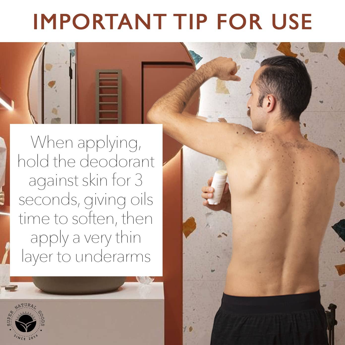 Super Natural Goods - Wholesale Deodorant - Unisex - Underarmed Natural Deodorant (2.6 oz)6