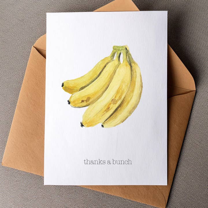 Thanks a Bunch Card for wholesale by Bonzo