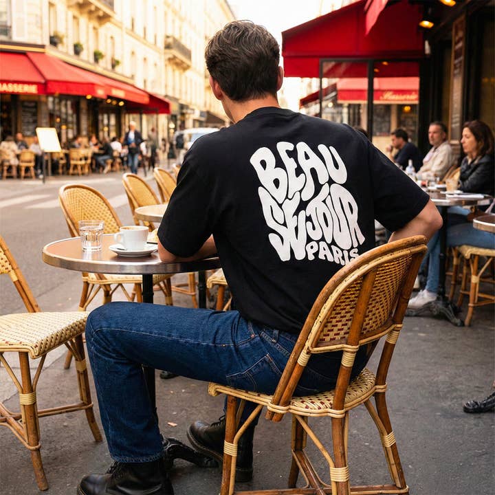 Beauséjour Paris T-Shirt for wholesale by Beausejour France