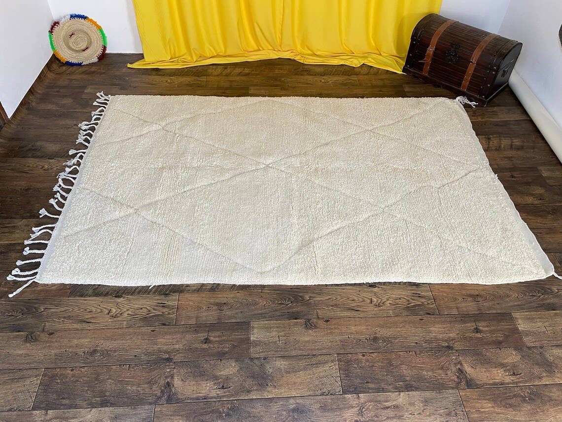 HandmadeBestSeller - Wholesale Area Rug - Beauty of BeniOurain Carpets A Unique, Decor Modern Art work4