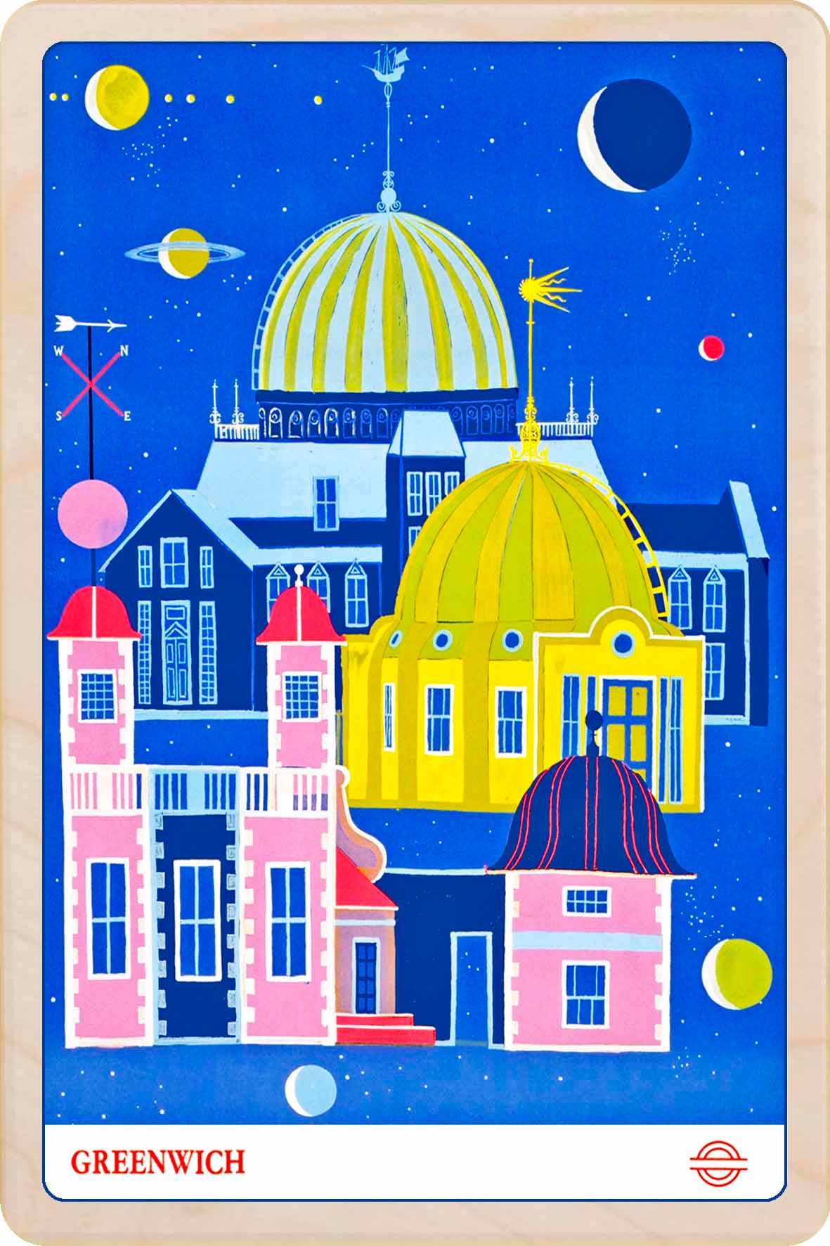 THE WOODEN POSTCARD COMPANY - Vendita all'ingrosso Cartoline - Greenwich, Londra - Carte e magneti ecologici0