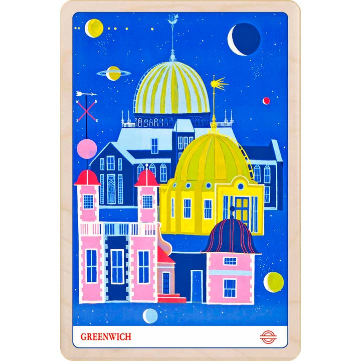 THE WOODEN POSTCARD COMPANY - Vendita all'ingrosso Cartoline - Greenwich, Londra - Carte e magneti ecologici