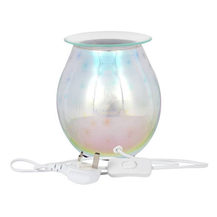Something Different Wholesale - Wholesale Oil Warmer - *Restricted* 3D Starburst Light Up Electric Oil Burner