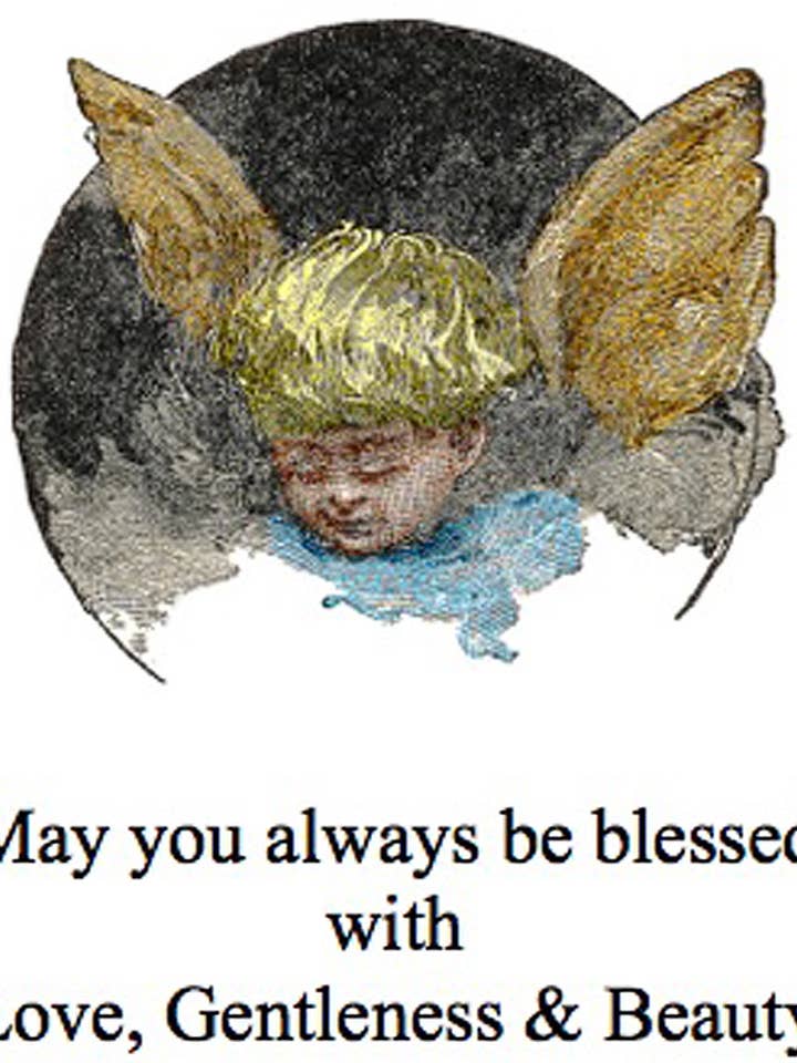 Cherub Blessing for wholesale by Just Write Arts