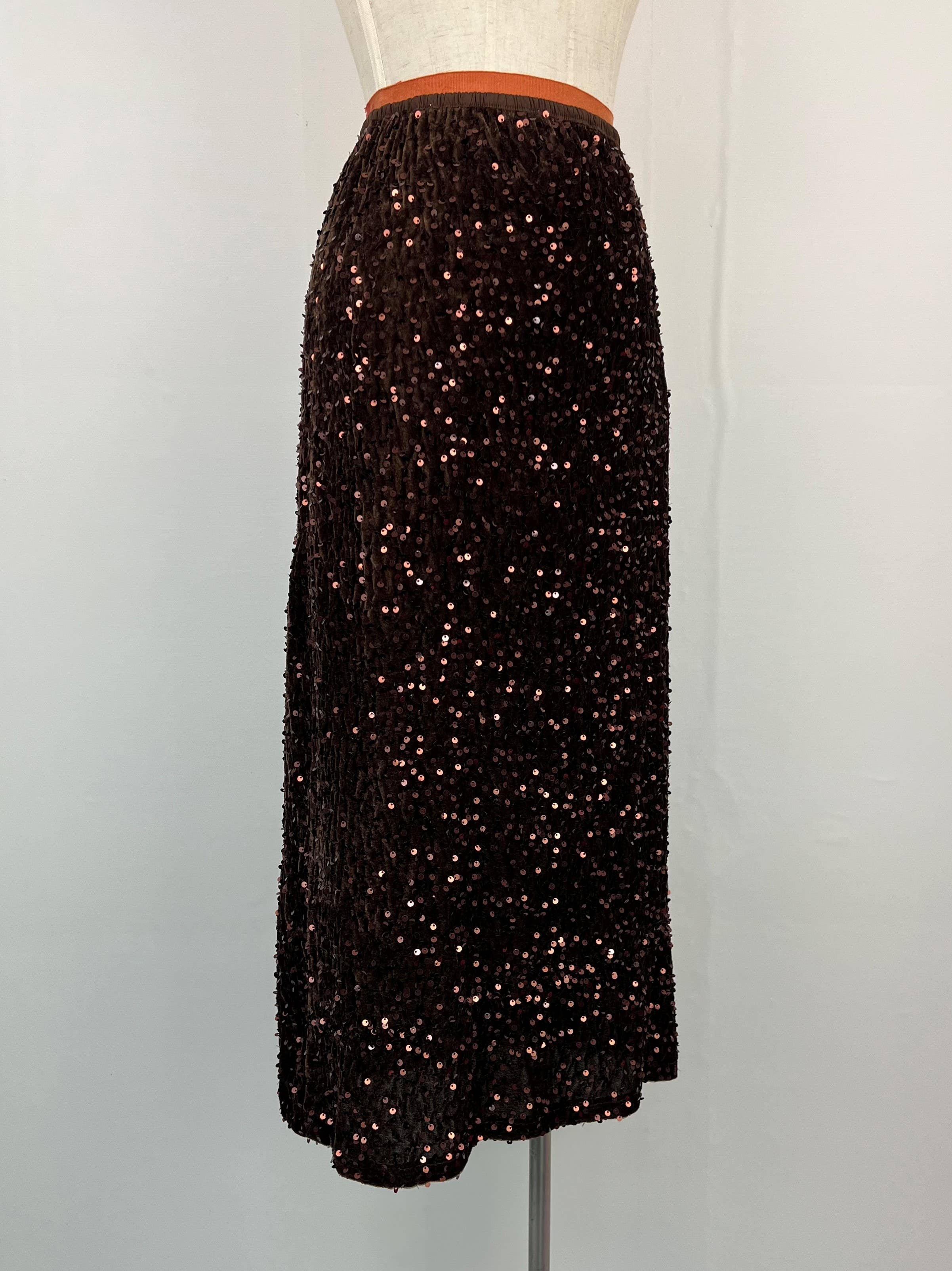 aikha - Wholesale Skirt - Women's - Sequined Skirt(07-3572)5
