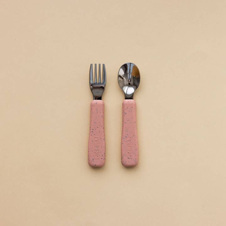 Fork and spoon set - Sorbet for wholesale by Minika