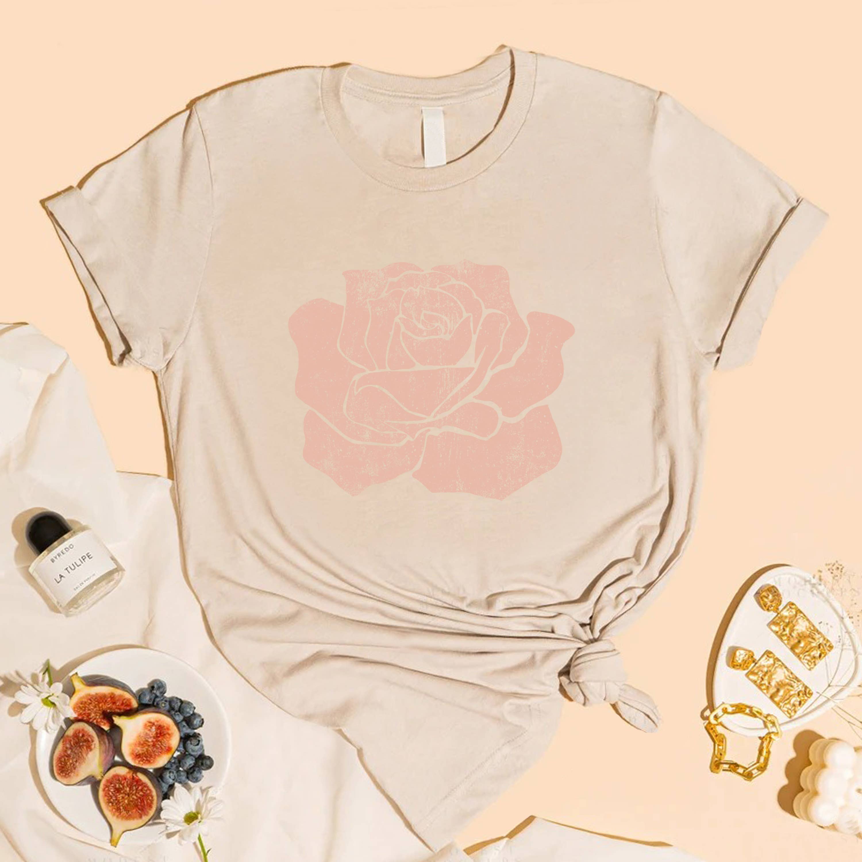 STARCHIS – Engroshandel T-shirt med print - Dame – ROSE8