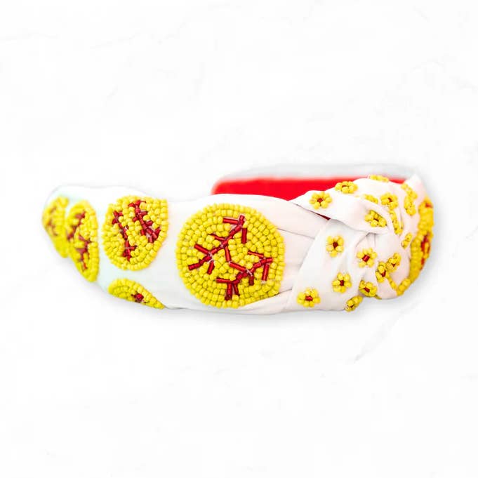 Softball Perlebesat Pandebånd for engroshandel hos Golden Thread