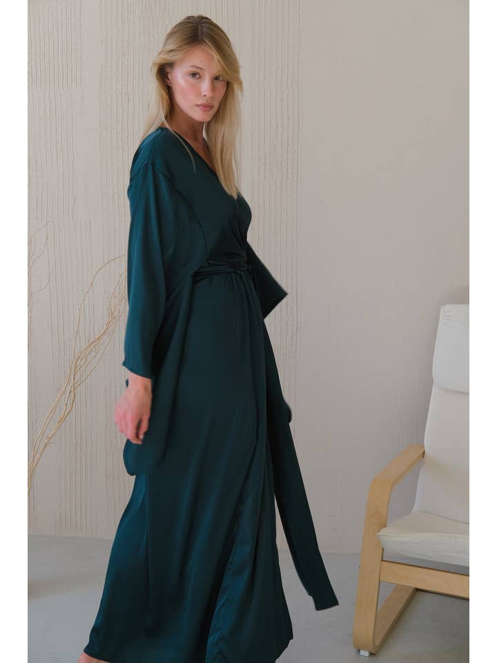 Angie's Showroom - Vendita all'ingrosso Vestaglia - Donna - Vestaglia lunga con maniche a kimono9