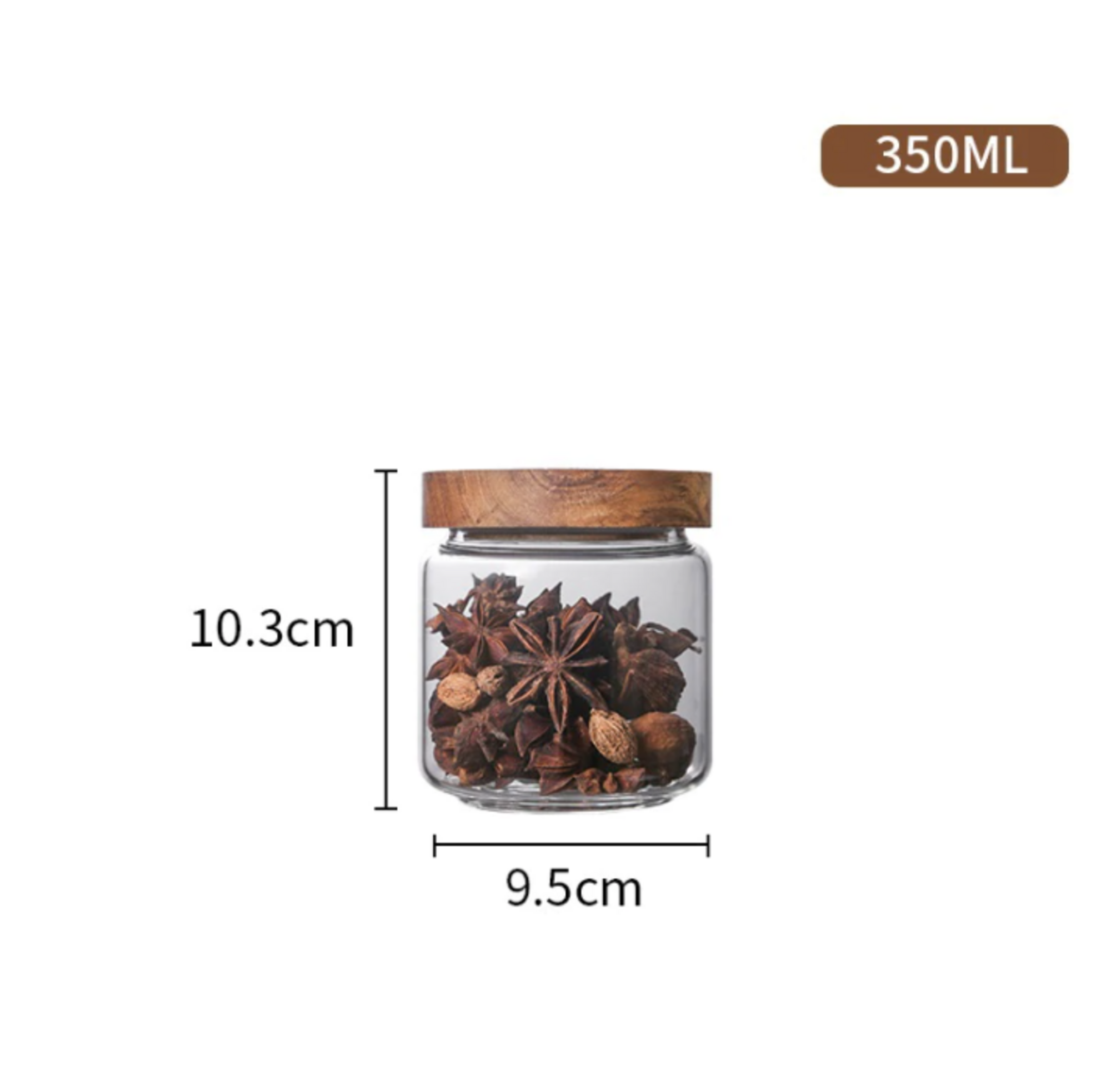 Homerely (We Cover All Import Duties) – wholesale Matlåda – Glas Kök Lagringstank0