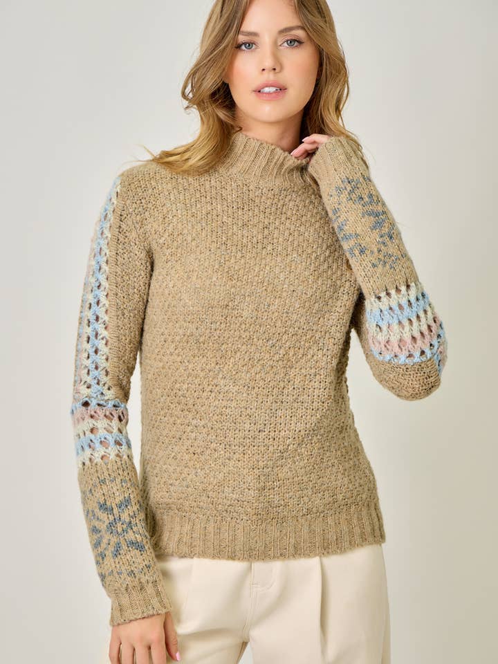 61313 Mock Neck Fair Isle Cuff Sweater and other Purchase Wholesale faire isle. Free Returns & Net 60 Terms on Faire trending on Faire.