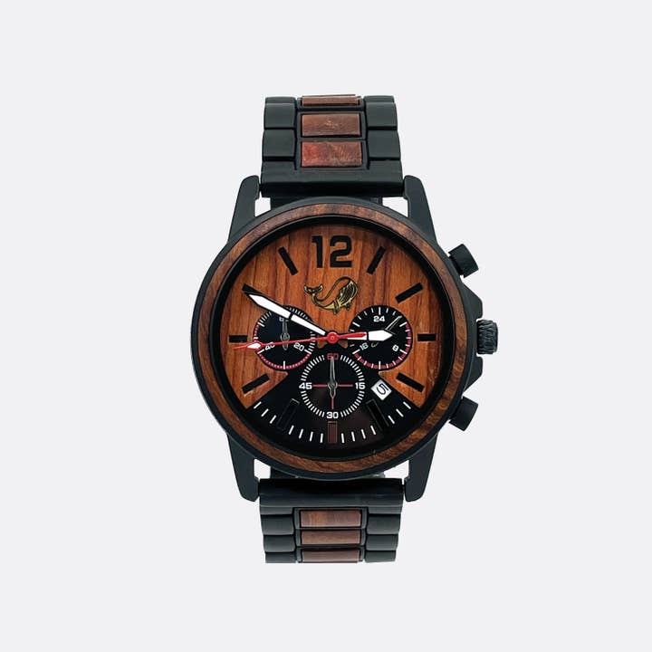 Oliver and the Sea - Wholesale Wrist Watch - Men's - “Mainland” Wood Watch