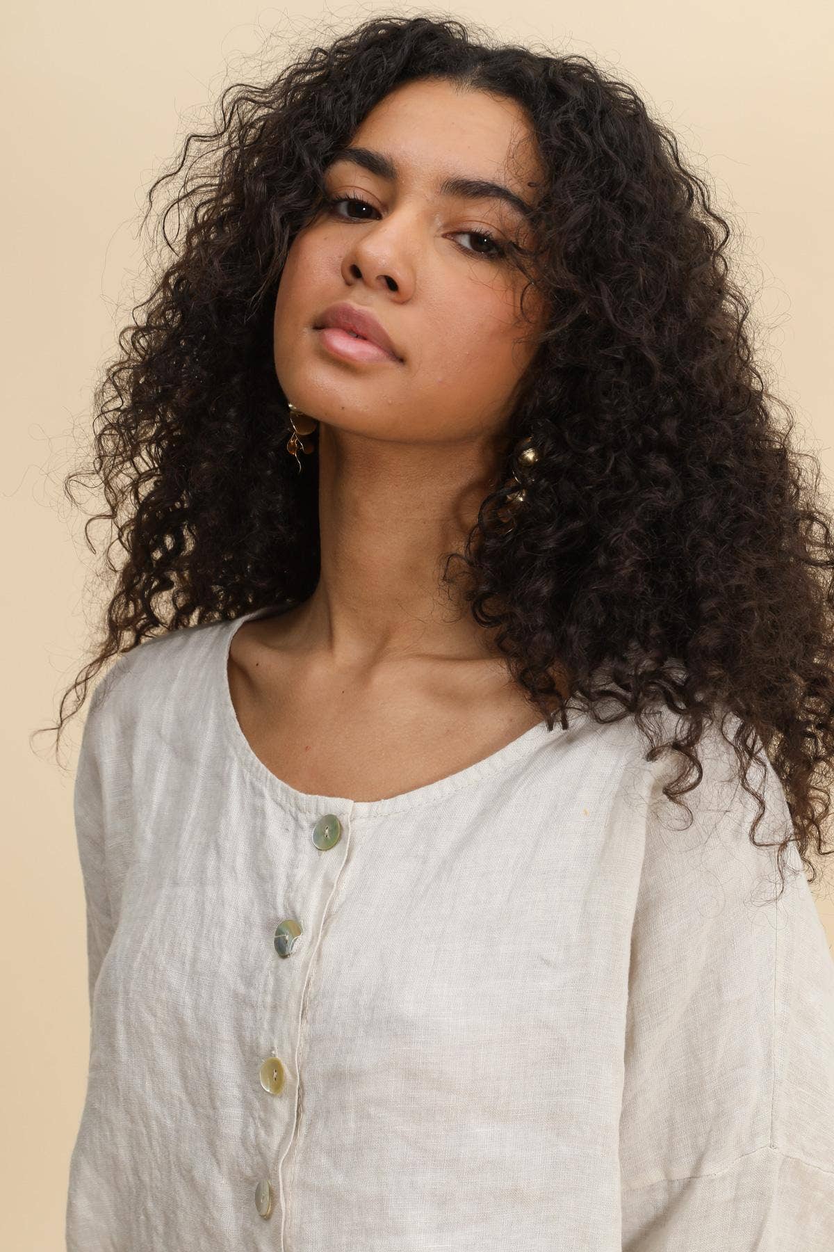 la maison des fibres naturelles - Wholesale Jacket - Women's - 3/4 sleeve linen jacket 906 100% linen4