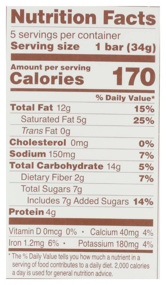 KeHE Distributors, LLC - Wholesale Snack Bar - Simple Mills Bar Soft Baked Dark Chocolate Almond 5.99 oz5