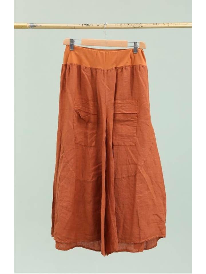 LÉA & LUC - Wholesale Pants - Women's - 100% linen trousers REF.3023523