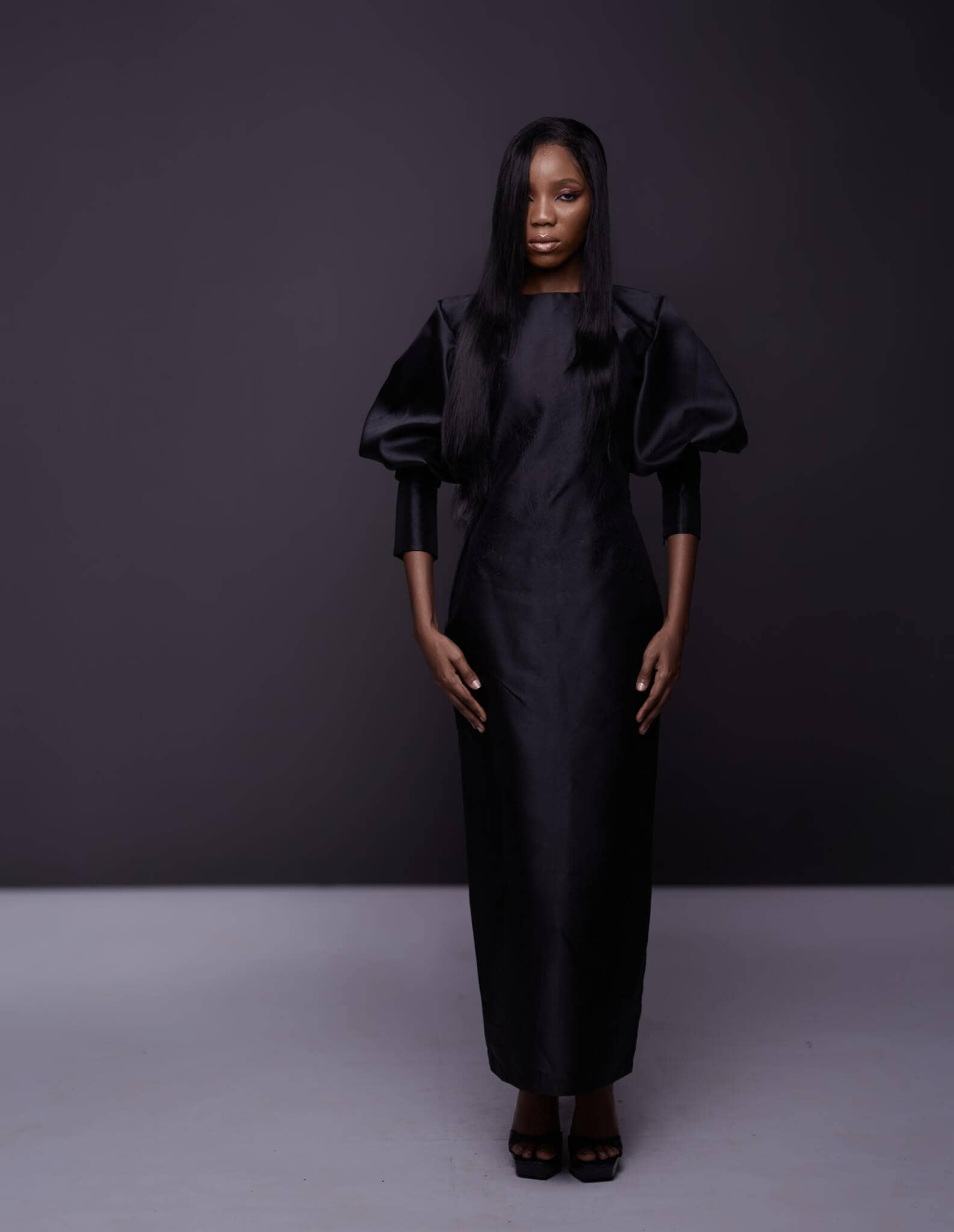Joseph Ejiro – wholesale Dress – Women's – The Siah Puff Dress2