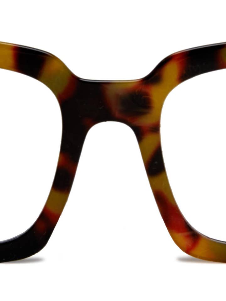 Lunettes de mode transparentes - Solid Tortoise pour la vente par Funky Junque