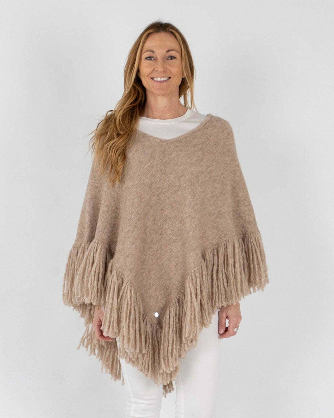 Merete Dèhn – wholesale Poncho – Women's – Sarah Poncho - Alpaca & Merino Wool4