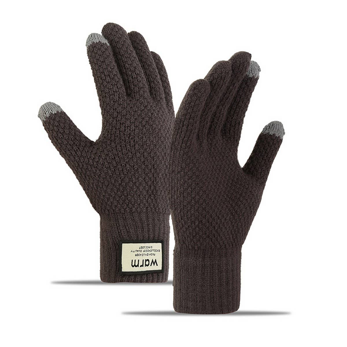 NINEXIS - Wholesale Gloves - Men's - CWAG00541_MEN WINTER WARM KNIT TOUCHSCREEN GLOVES5