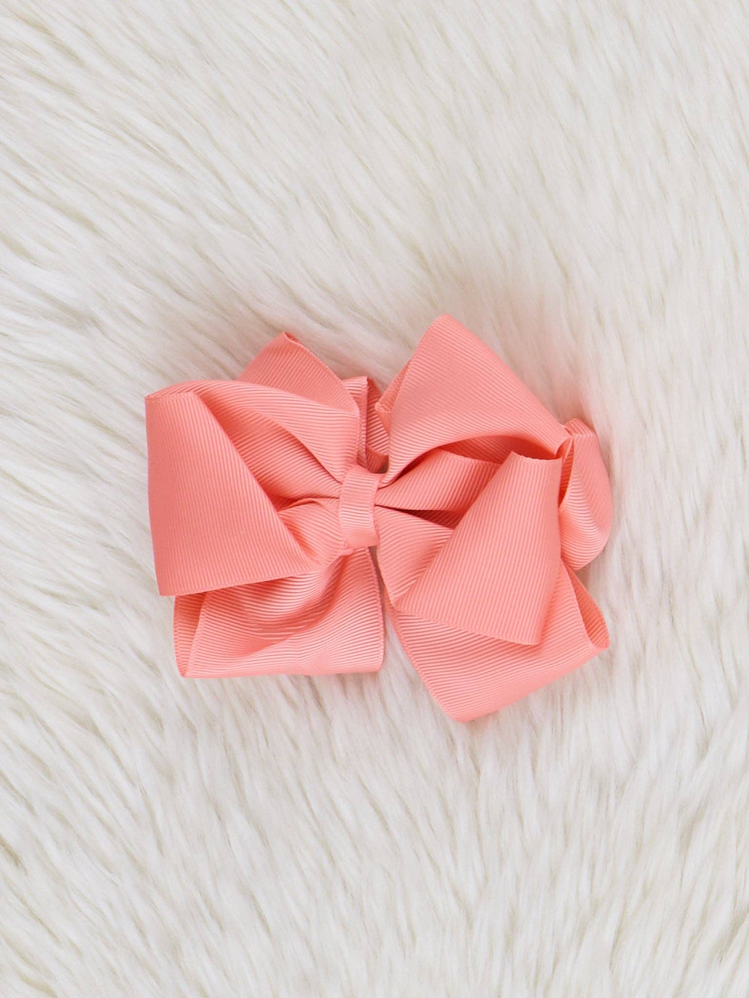 Marie Nicole Clothing - Wholesale Hair Bow - Kids - Double Layer Bow 5 Inch - 70 Colors Available33