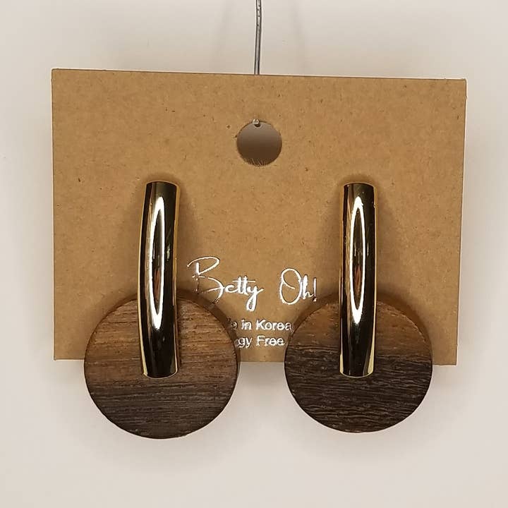 BRINCO REDONDO DE MADEIRA ESTILO RETRO. por atacado de BETTYOH INC