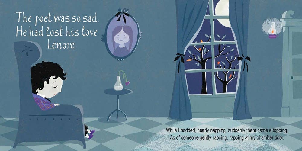 Gibbs Smith - Vente Livre pour bébés et tout-petits (jusqu'à 2 ans) - Le petit poète Edgar Allan Poe : Plus jamais !1