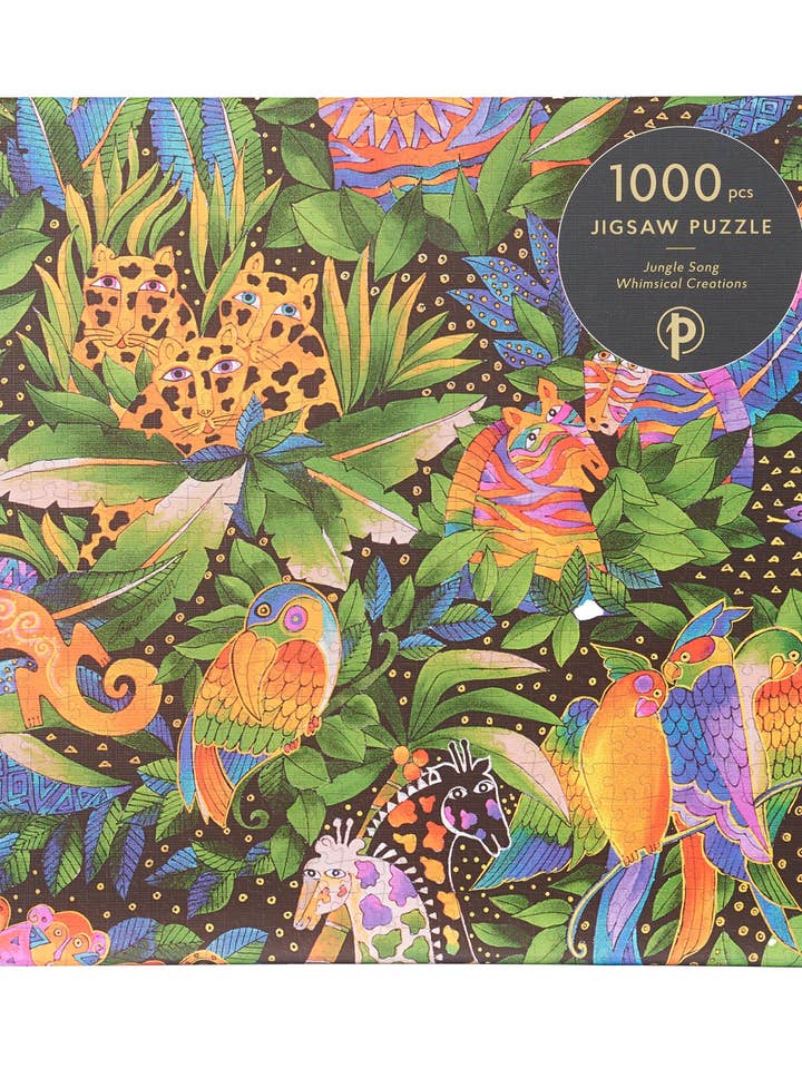 Paperblanks Jungle Song Whimsical Creations Puzzle 1000 PC for wholesale by Chronicle Books