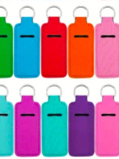 ColorBlock Lipgloss Keychain Holders for wholesale by MadeByHBK