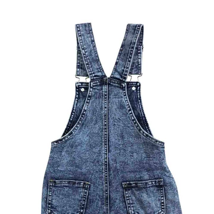 Aier Wholesale - Wholesale Overalls - Kids - Baby girls cow western denim summer shorts overalls