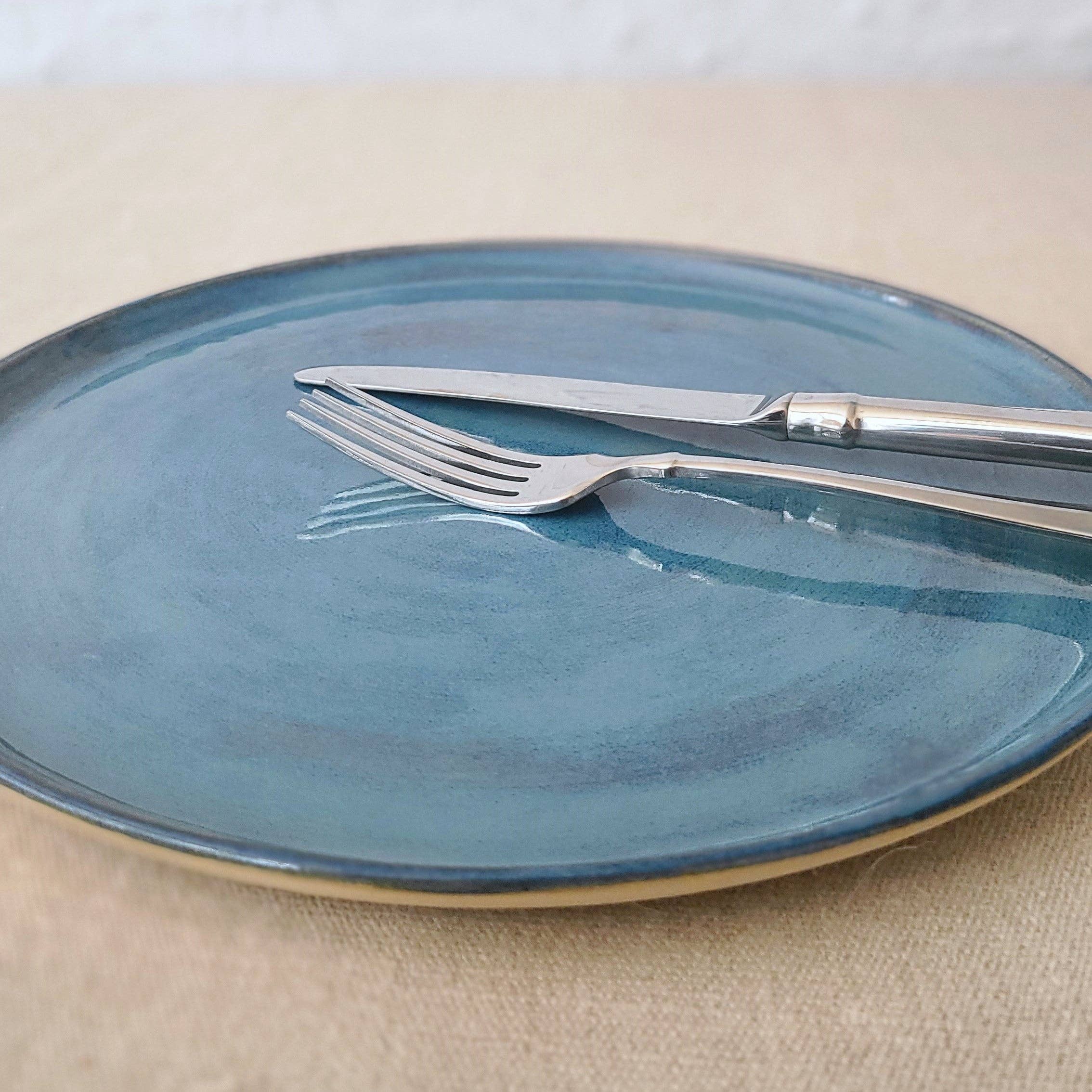 Katie L Thompson Designs – wholesale Dinner plate – Midnight Blue Classic Dinner Plate0