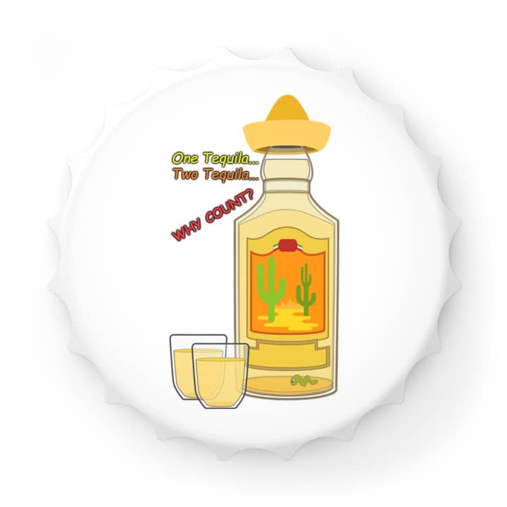 Imán para abrir botellas de tequila para nevera para venta al por mayor de Pioneer Kitty Market